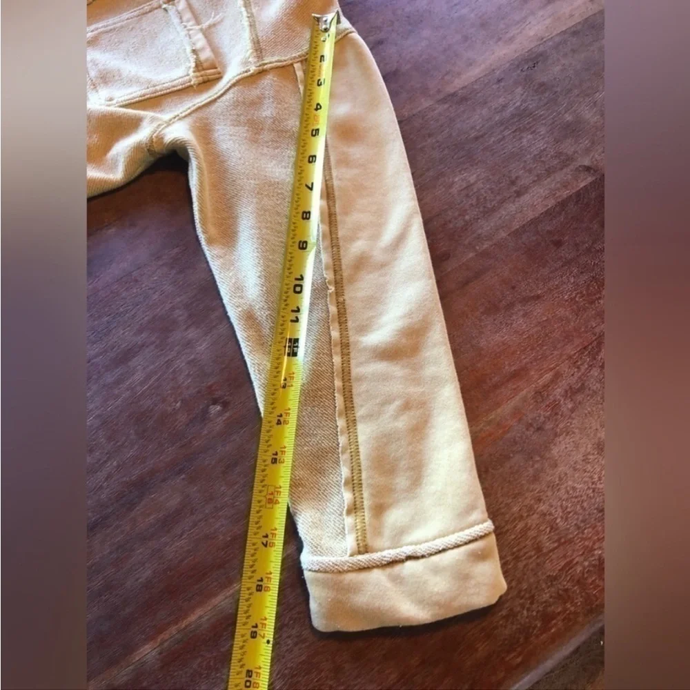 Anthropolgie Pilcro Shirt Tamara Mustard Distressed Button Shacket - Picture 5 of 7